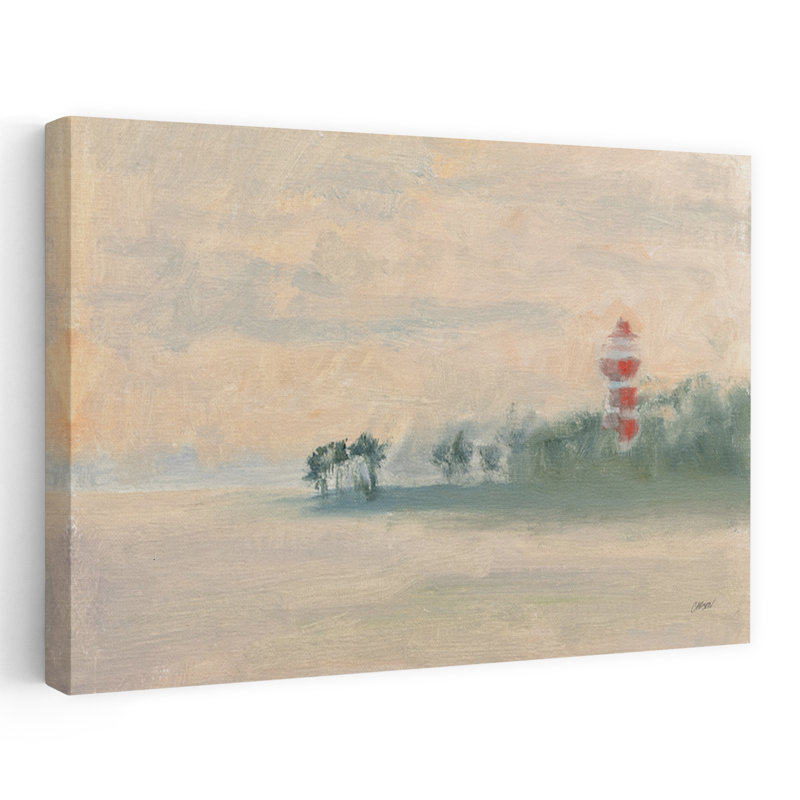 Phare brouillard côtier blanc côtier crème, H 24 po x l 16 po
