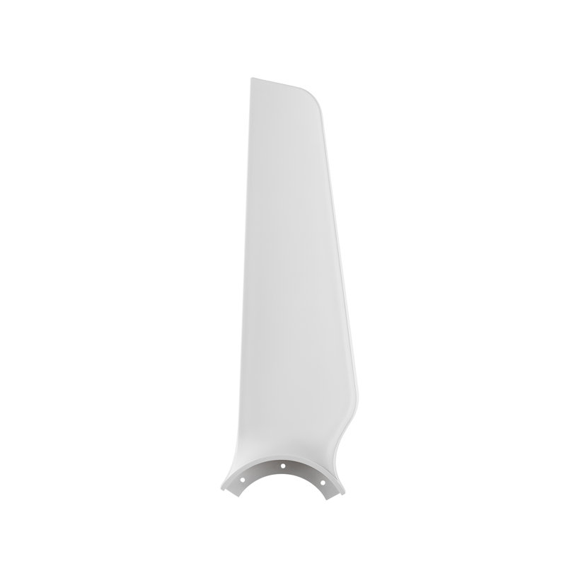 Matte White Custom Fan Blades Set of 3