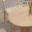 Table de salle à manger ovale en bois massif-627518216