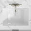 Lavabo de salle de bain rectangulaire encastré en céramique avec trop-plein 21 po L x 14 po-108211505