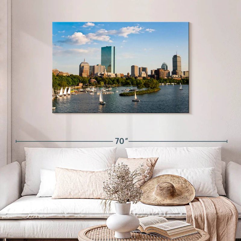 Ravi Voiliers de Boston, H 30 po x l 45 po