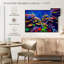 Paysage vibrant sous l'eau-742481474-742481592