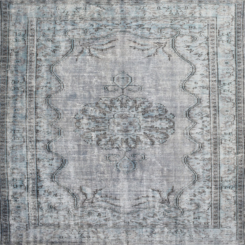 Oriental Indoor Rug, Square 7'