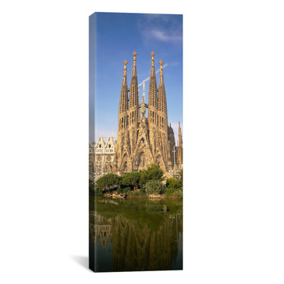 " Low Angle View Of A Cathedral, Sagrada Familia, Barcelona, Spain " by Panoramic Images