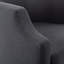 Fauteuil gris Ashen Profondeur du produit Pivotant confortable