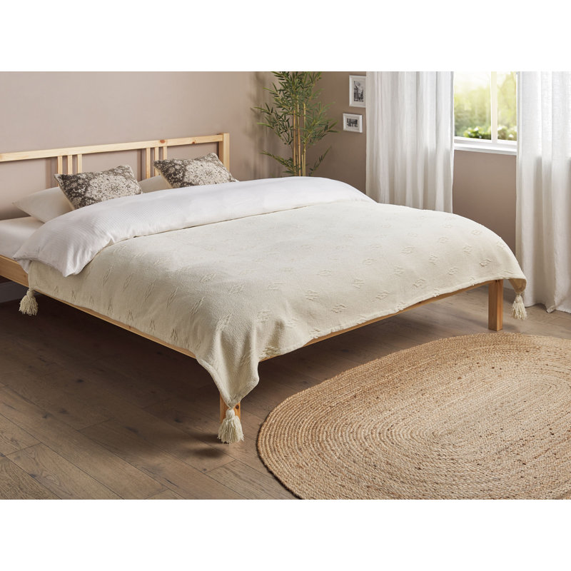 KAZY Cotton Geometric Bedspread