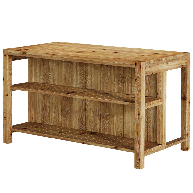 Solid Wood Kitchen Island