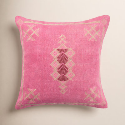 Mikes 100% Wool Throw Square Pillow