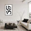 Abstract Black Gems by  - Picture Frame Painting on Paper-131274114-131274117-131274119