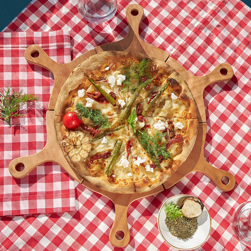 Zarify Wood 26.8cm Pizza Peel, Yes