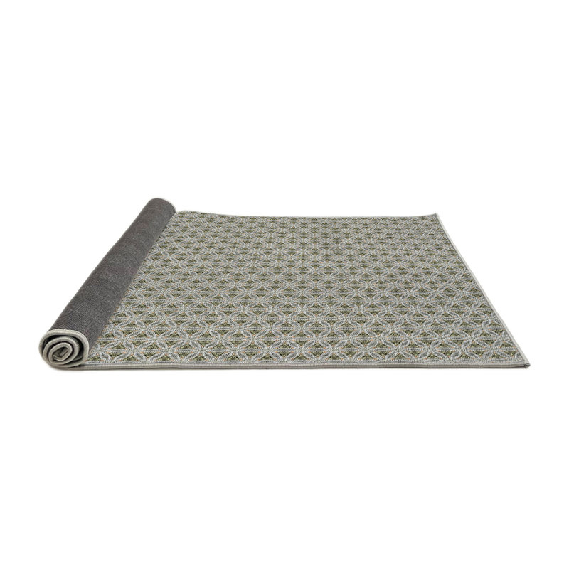 Tapis décoratif floral brun rumbaugh, Rond 8 pi
