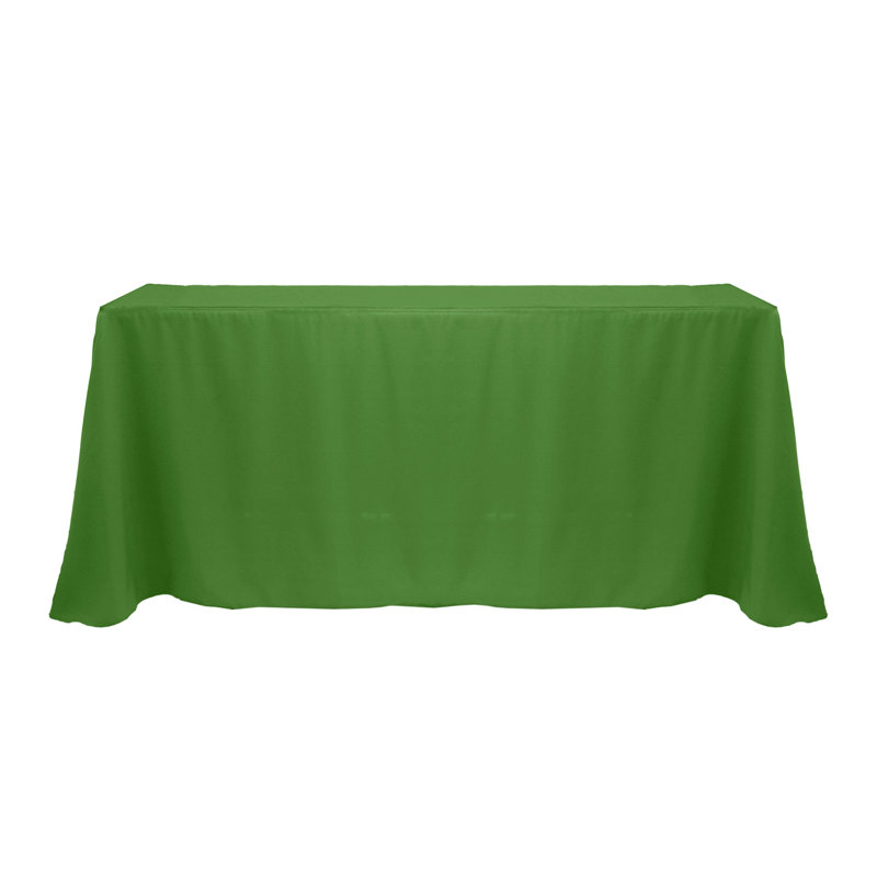 Solee Solid Color Tablecloth, 108" x 132", Moss, 2