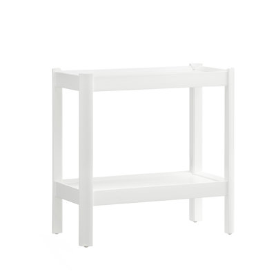 Nightstand With Two Spacious Shelves