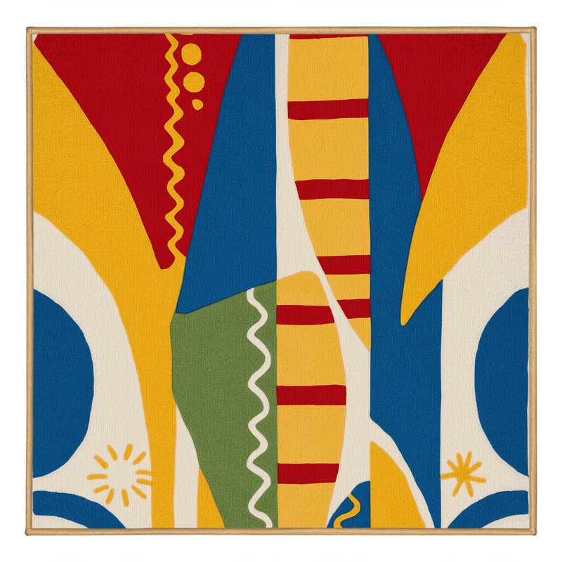 Breezy Curl Rug, Square 5'