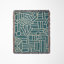 Jeté en coton Diof Abstract Pirnt-1242667231-1232506868