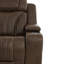 Fauteuil inclinable électrique pivotant Whitnie avec porte-gobelets DEL