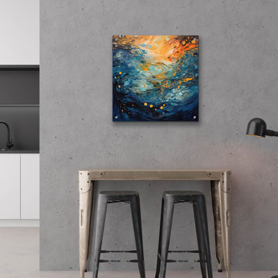 «Autumn Nostalgia 4 of 4» par Cameron Gray, art mural en verre acrylique