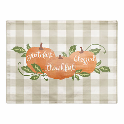 Olivo Polyester Plaid Rectangle Placemat