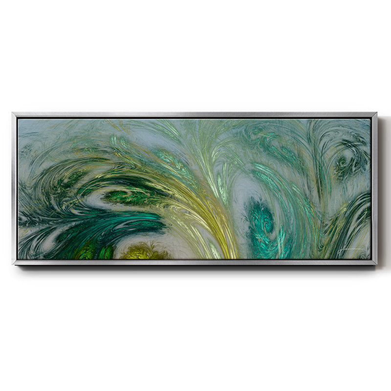 Altitude V- Framed Canvas, 24" H x 60" W
