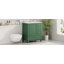 Meuble-lavabo de salle de bain avec lavabo, une porte avec tablette et trois tiroirs, porte à fermeture en douceur-1224588135