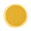 Table d'appoint extérieure 18 po en forme de tonneau en fer jaune-452055715