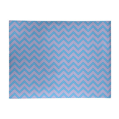 Chenille Chevron Indoor Rug