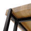 Oak Wood Side Table Large