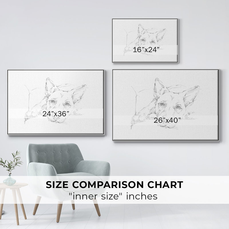 Lazy Dog IV, Blanc, H 17 po x l 25 po x P 2 po