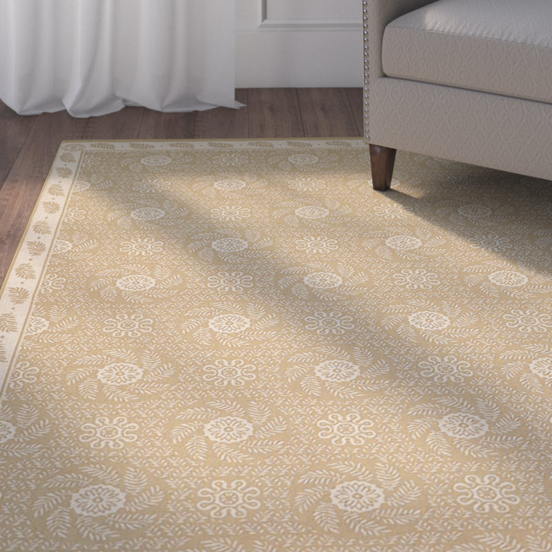 Tapis oriental avoine à poils longs en laine Martha Stewart, Tapis de couloir 2 pi 2 po x 9 pi 5 po