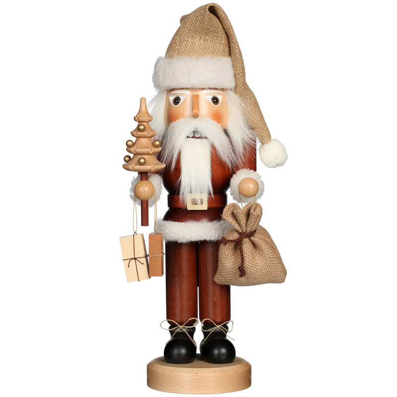 Santa with Christmas Tree Nutcracker