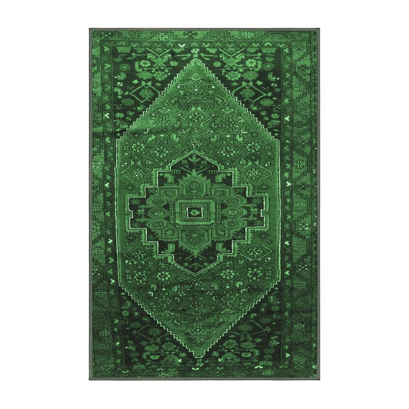 Washable Oriental Indoor Rug, Rectangle 2' x 3'