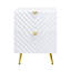 Table de chevet 2 tiroirs Canesha-83195754