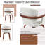 Chaise d'appoint rembourrée pivotante (ensemble de 2)-67169712