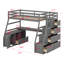 Lit mezzanine avec tiroirs, tablettes et bureau-75856161-88010932