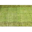 Tapis Boho, tapis Oushak, tapis rétro, tapis turc, tapis vert froid, tapis 3,9 x 6,7 pi