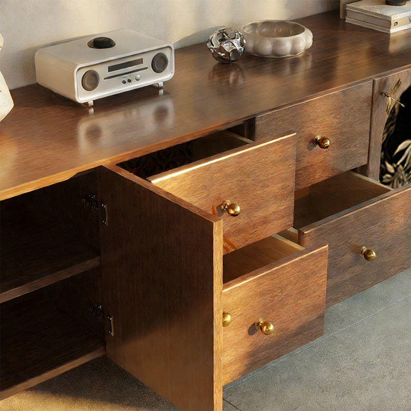 Meuble télé moderne de style rétro
