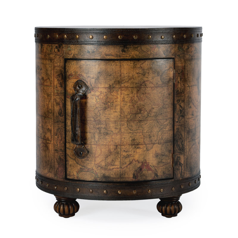Vasco Old World Map Duffel Table