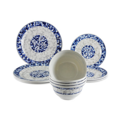 Piece Melamine Dinnerware Set - Service for 4