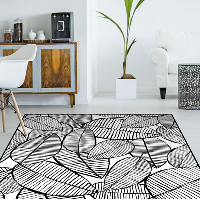 Brophy Vinyl Machine Printed Area Rug