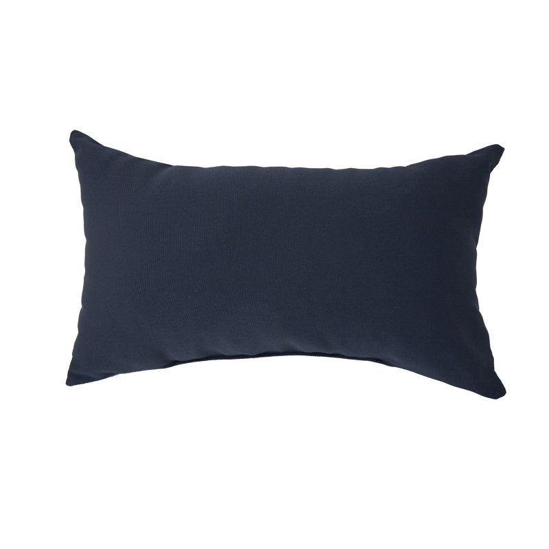 Solid Colour Indoor/Outdoor Reversible Throw Pillow