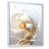 White Floater Framed