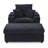 Abegale Upholstered Chair with Ottoman, Plush Chair Chaise Lounge Chair with Pillows-1143864673