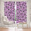 Panneau de rideau simple obscurcissant et isolant Wild Blooms