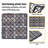 Interlocking Deck Tiles Striped Pattern-111809228