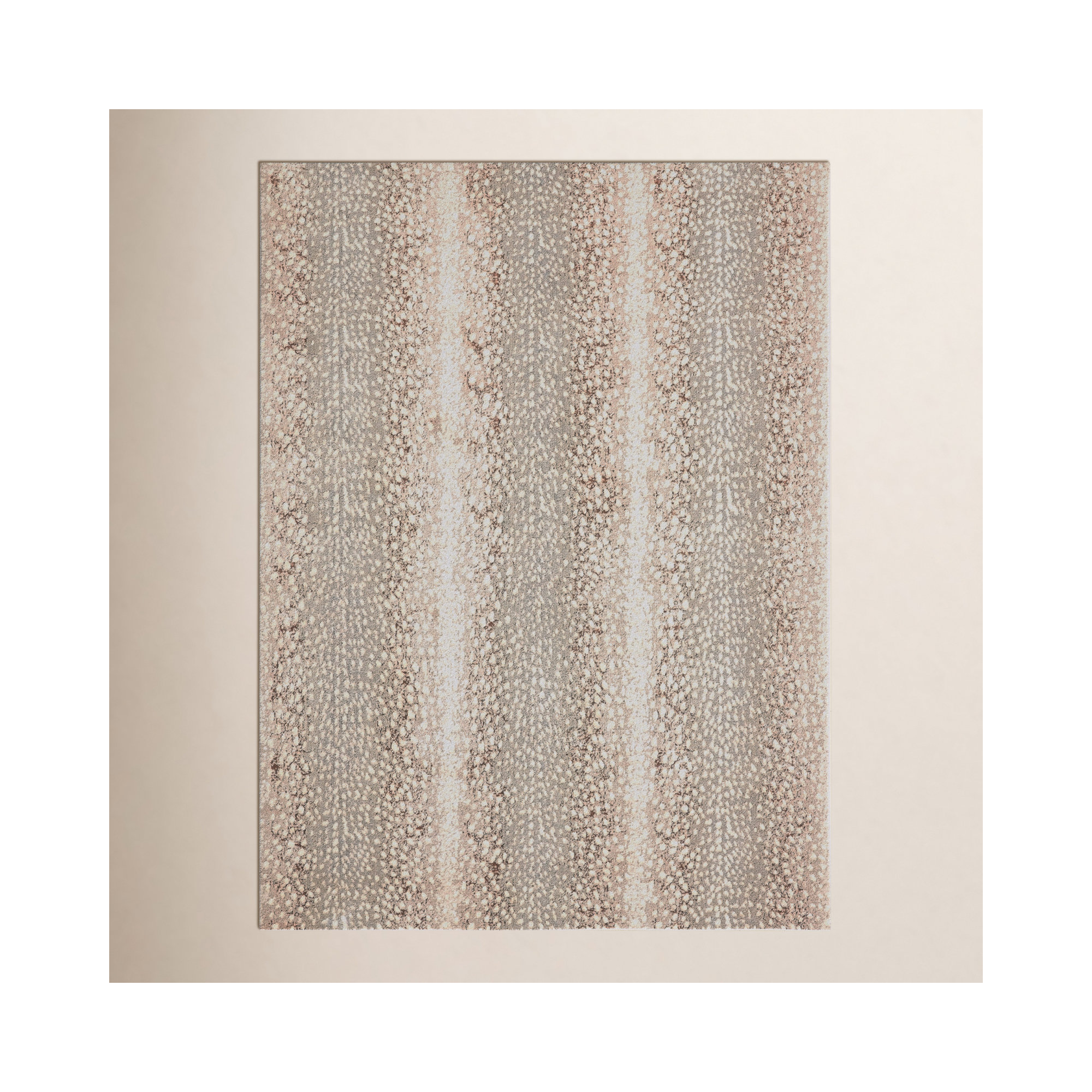 Baytown Feather Gray/Moonbeam/Bison Rug, Rectangle 5' x 7'6"