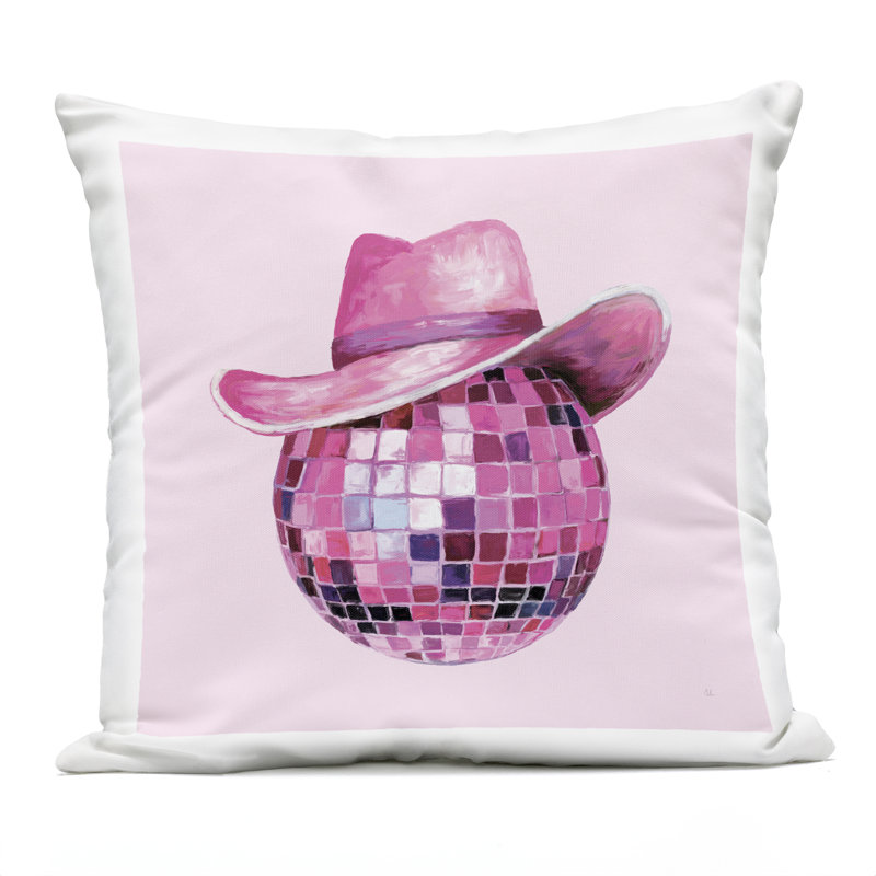Coussin Cowboy Hat, imprimé par Sarah Adams