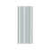 Nimbus 7" x 16" Satin Porcelain 3D Fluted Wall Tile