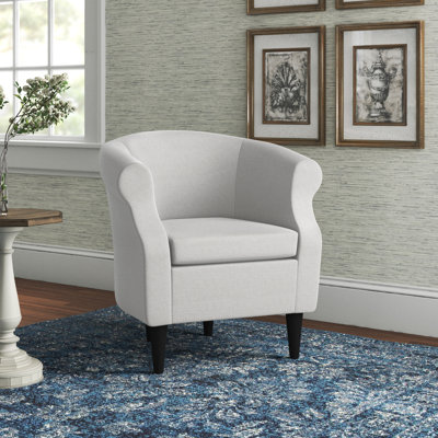 Fauteuil demi-tonneau en polyester Adea