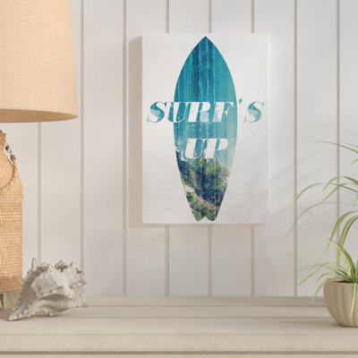 Surfs Up - impression sur toile tendue