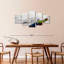 Ensemble de 5 pièces «Wine And Alco Wine By The Beach On Canvas»-92860858